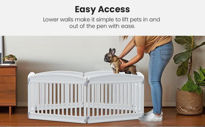 PetHaven™ Secure Playpen Safe Indoor & Outdoor Dog Play Area